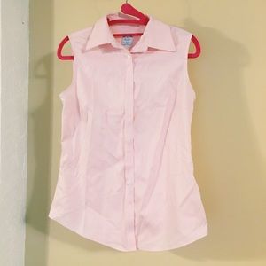 Brooks Brothers pink ladies top